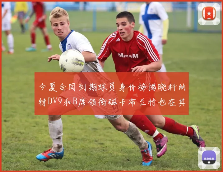 今夏合同到期球员身价榜揭晓科纳特DV9和B席领衔磁卡布兰特也在其中